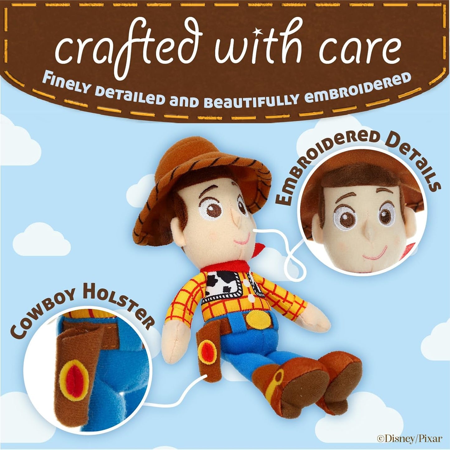 KIDS PREFERRED Disney Baby Toy Story Large 8 Stuffed Animal Plush Woody