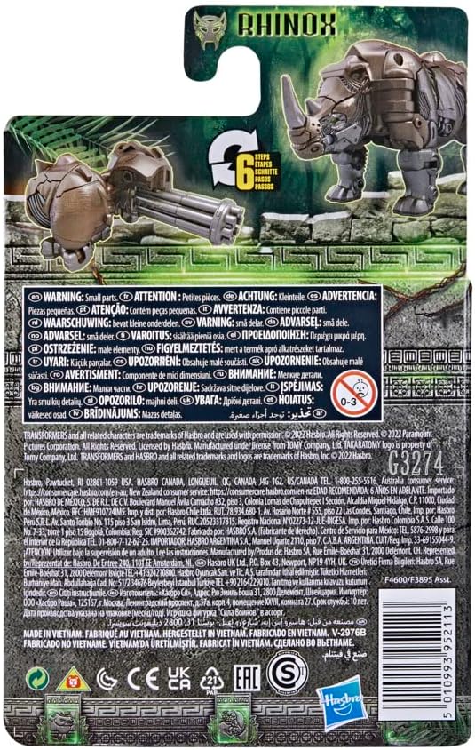 Transformers TRA MV7 BA Beast Battle Master RHINOX