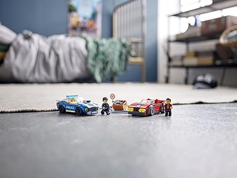 LEGO City Police Highway Arrest 60242 Police Toy Fun Building Set for 185 Pieces
