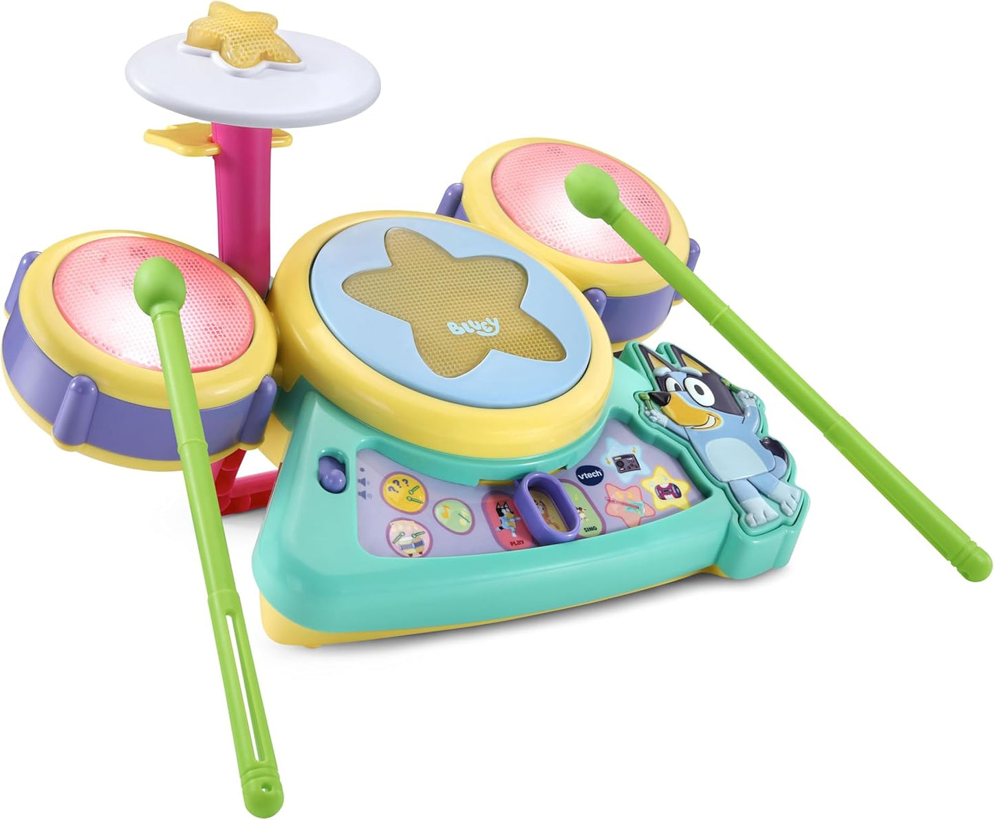 VTech Bluey Hooray Drum Set