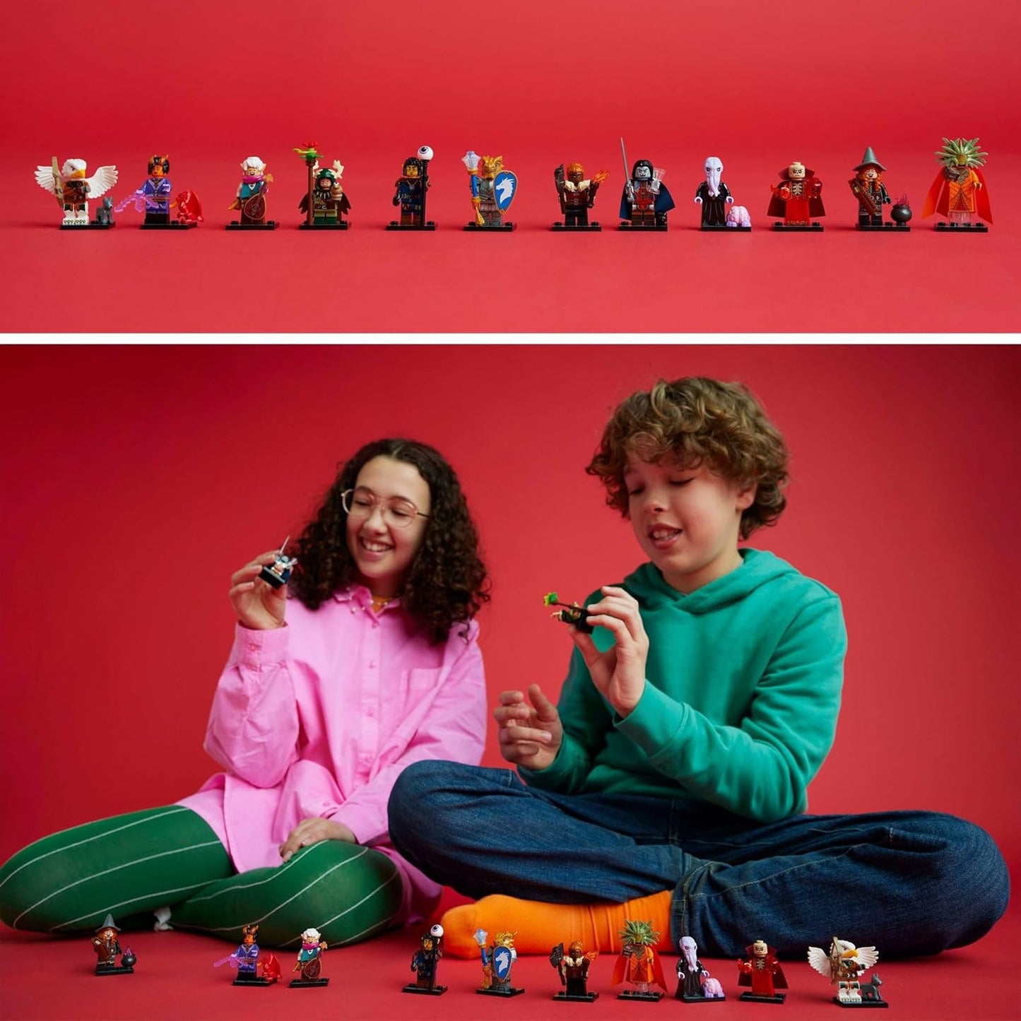 LEGO Minifigures Dungeons Dragons 6 Pack - Toy for Boys Girls Ages 5 - Figures for Adult