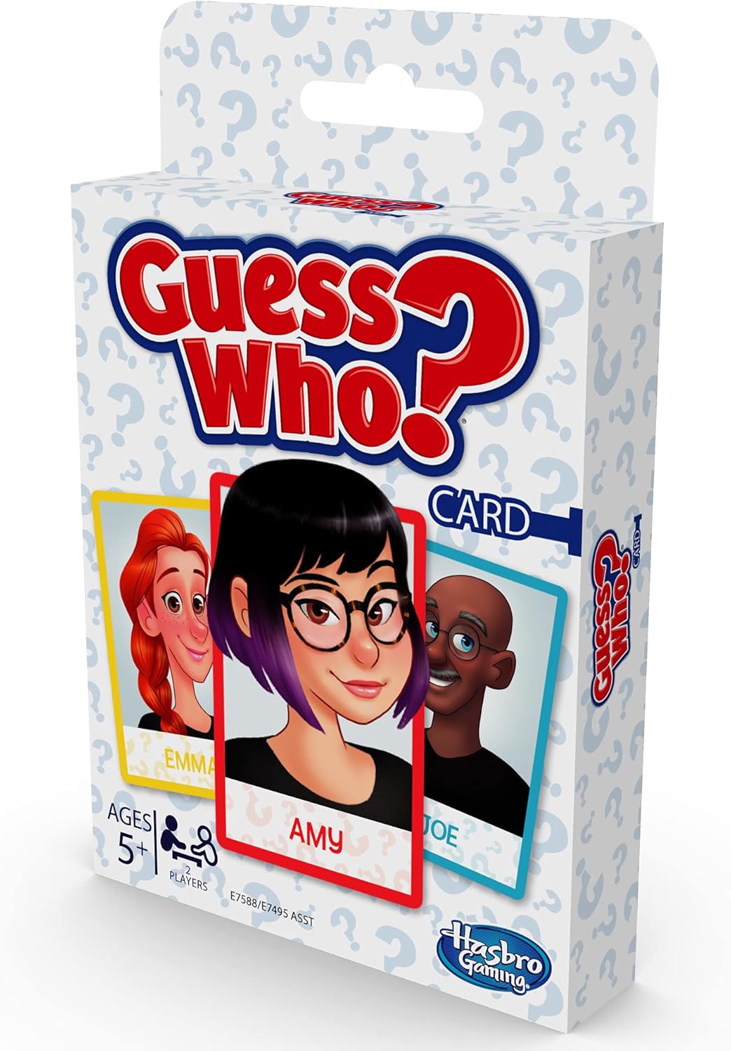 Hasbro Gaming Guess Who Card Game for 2 Player Guessing Game