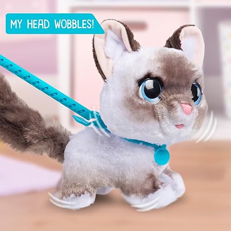 Just Play furReal Wagalots Kitty Small Interactive Plush