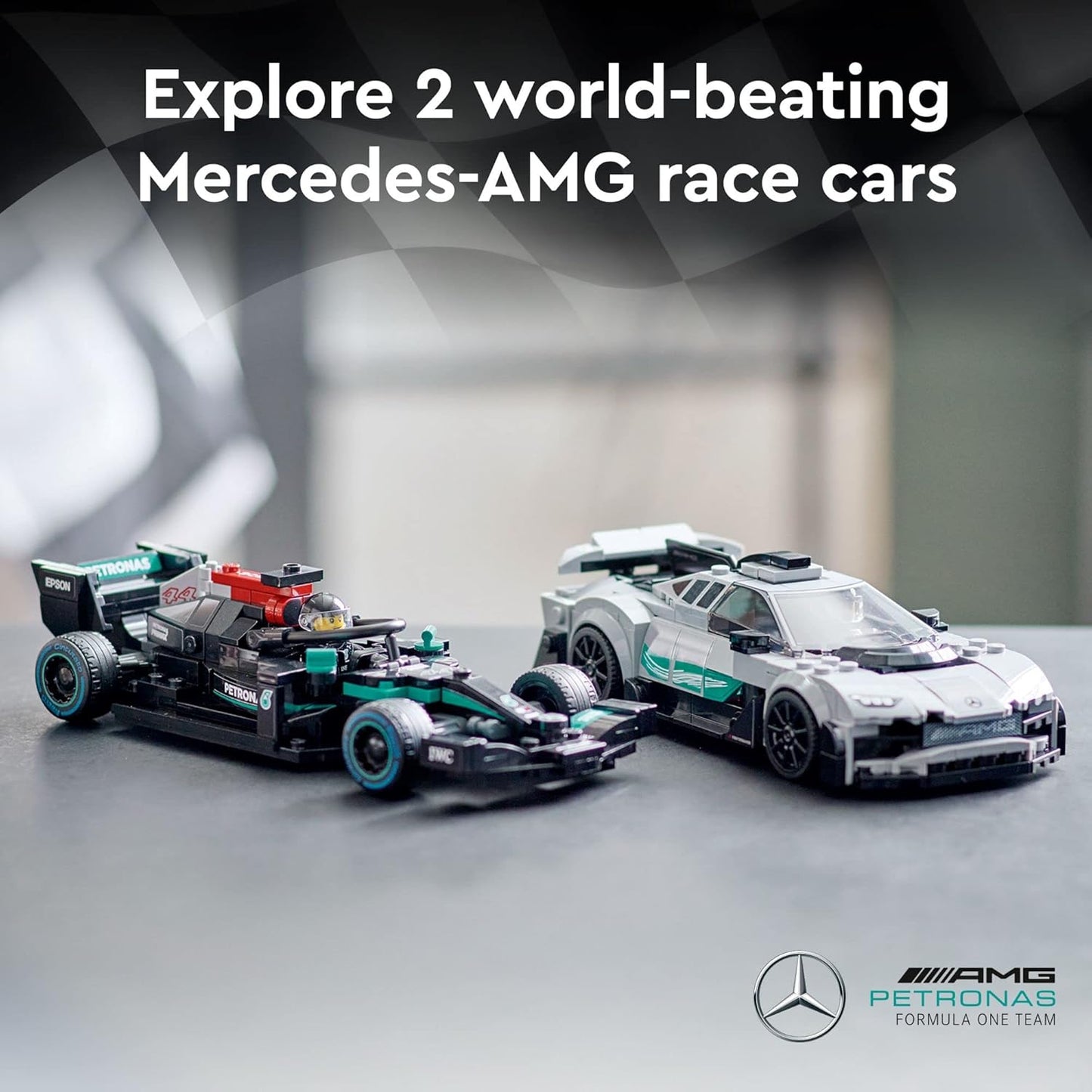 LEGO Speed Champions Mercedes-AMG F1 W12 E Performance Project One Toy Car Set Mercedes