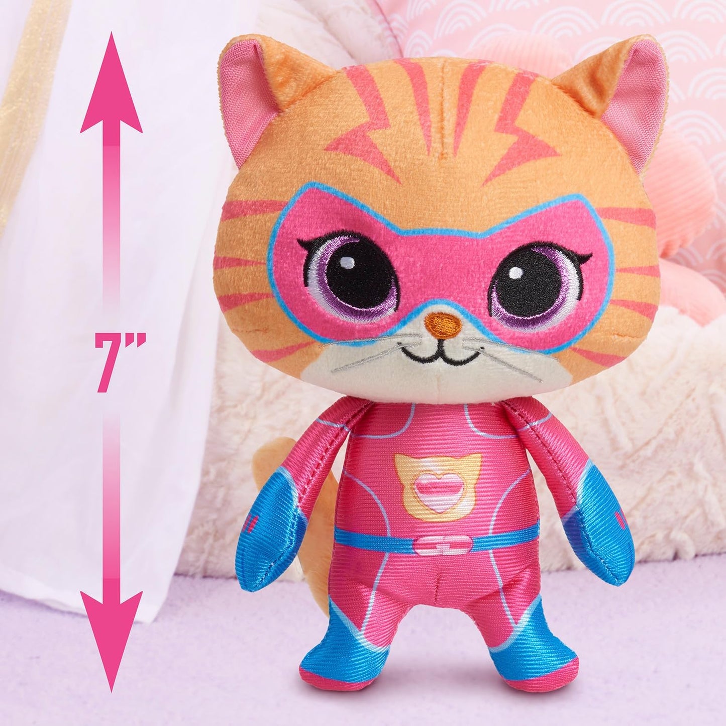 Just Play Disney Junior SuperKitties 7-inch Small Plush