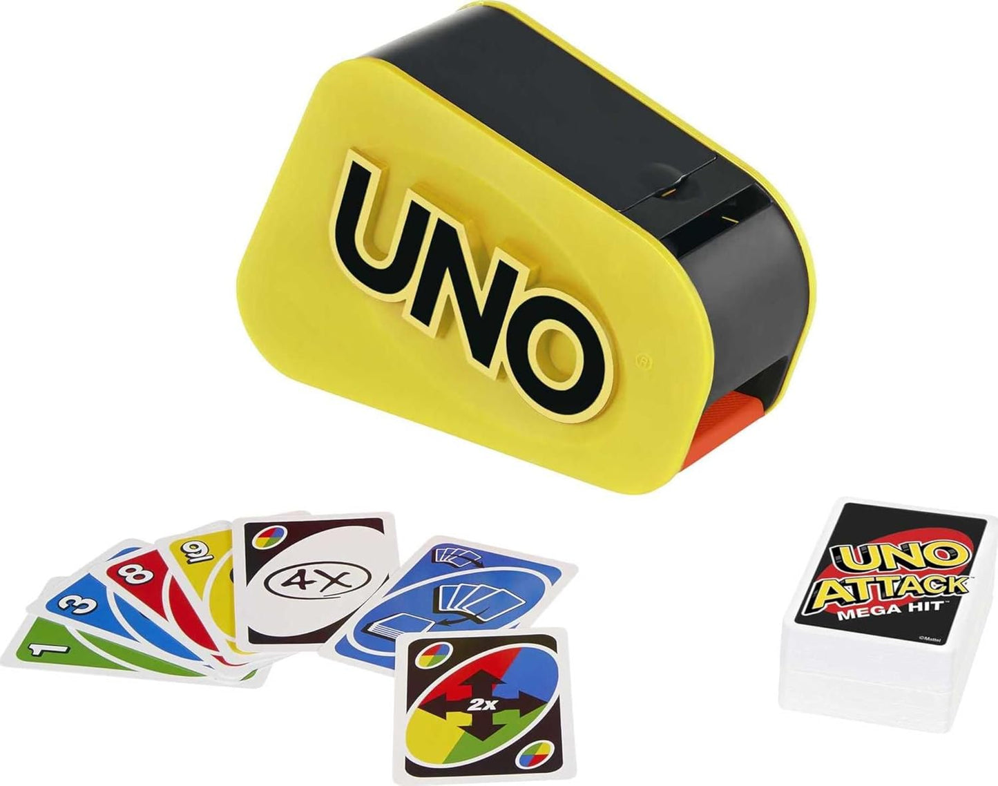 Mattel Games Mattel UNO Attack Game with Card Launcher Featuring Lights Sounds Plus Mega