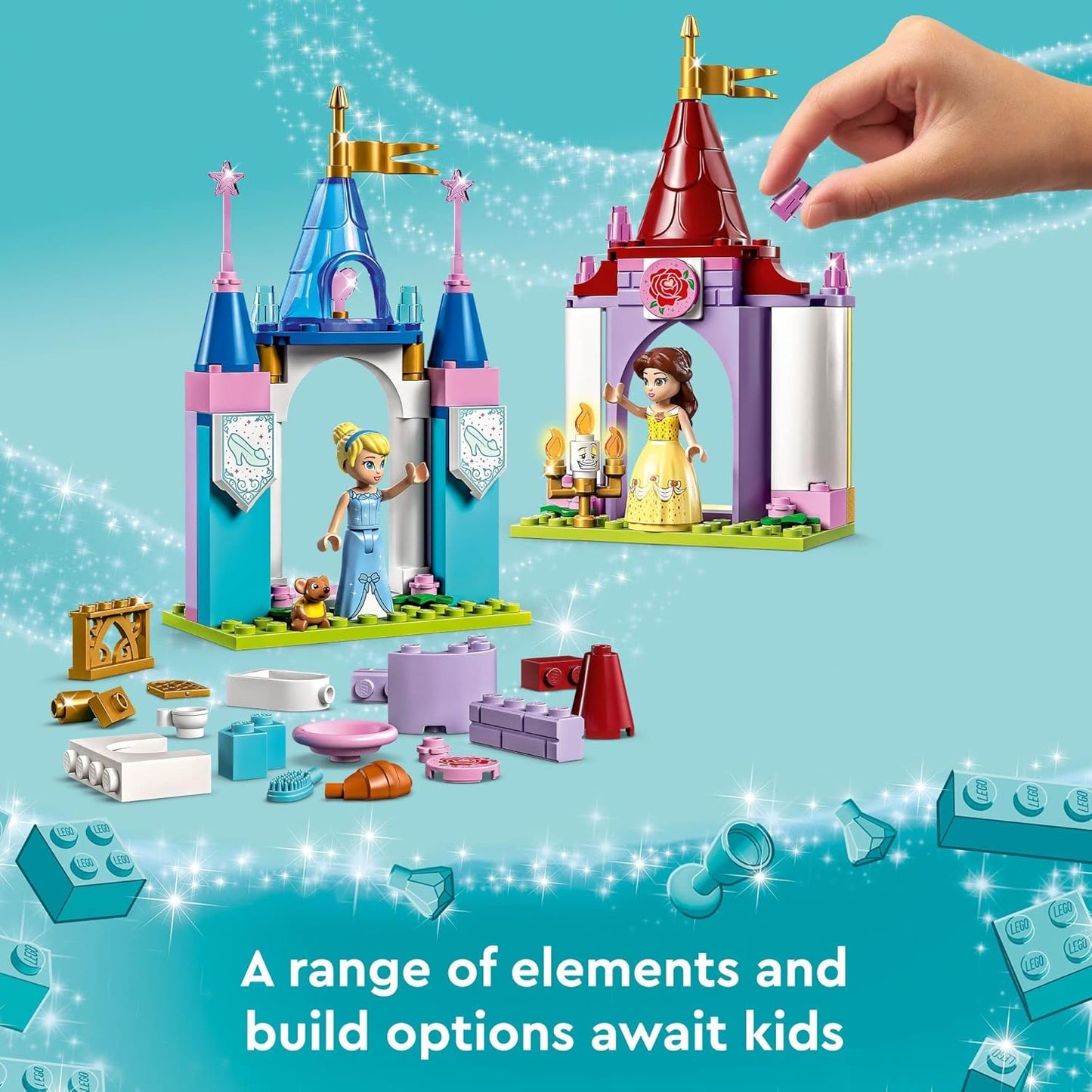 LEGO Disney Princess Creative Castles 43219a Toy Castle Playset