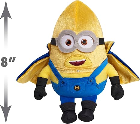 Just Play Illumination Minions Despicable Me 4 Squooshy Plush