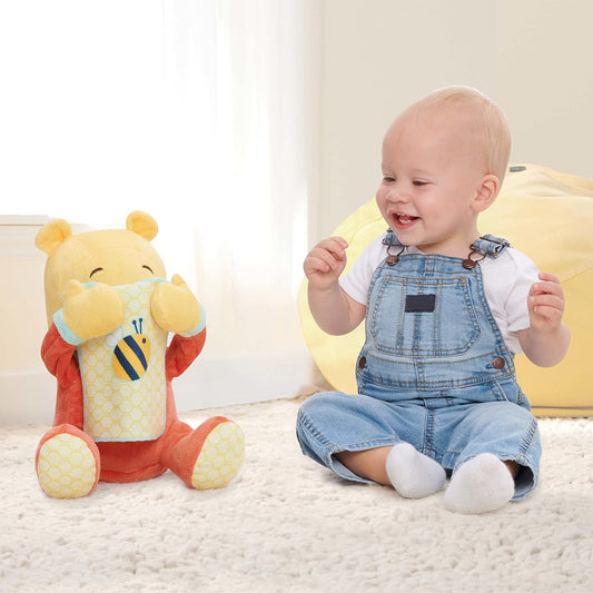 Disney Baby Hide-and-Seek Winnie The Pooh Interactive Plush for Ages 09 Month by Just Play