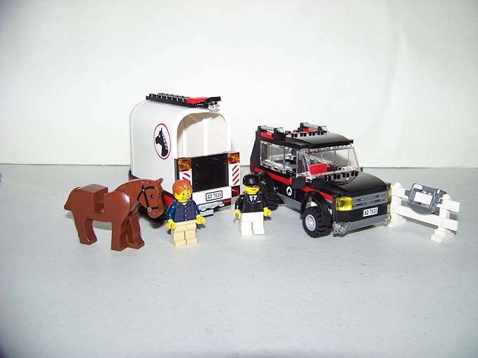 Lego City Limited Edition Set 7635 4WD With Horse Trailer