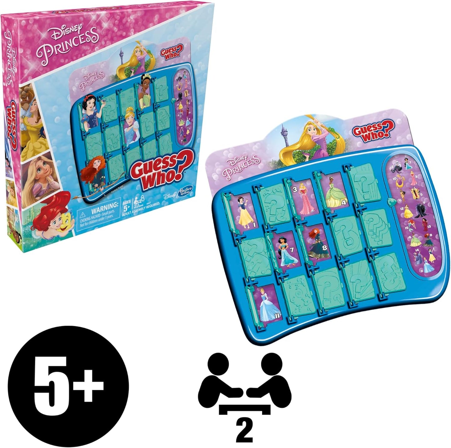 Hasbro Gaming Guess Who Disney Princess Edition Board Game
