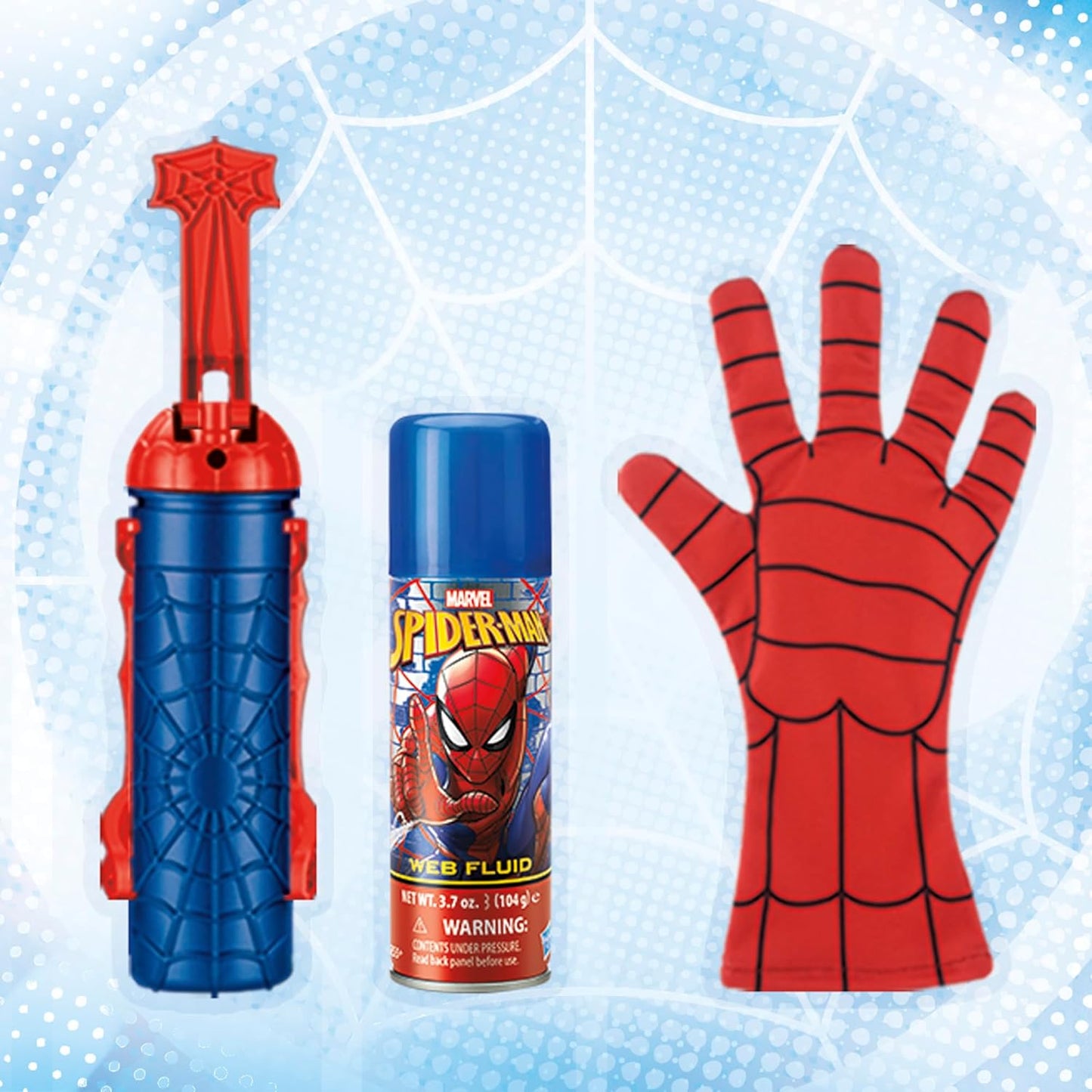 Marvel Spider-Man Super Web Slinger 2-In-1 Shoots Webs or Water Web Shooter Toy Role-Play