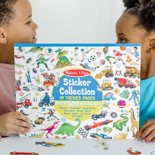 Melissa & Doug Melissa Doug Sticker Collection Book Dinosaurs Vehicle
