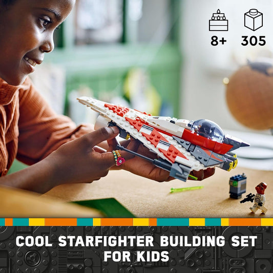 LEGO Star Wars Jedi Bob's Starfighter Buildable Toy Vehicle