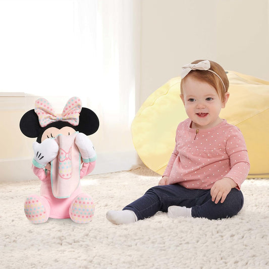 Disney Baby 11-inch Hide-and-Seek Minnie Mouse Interactive Plush