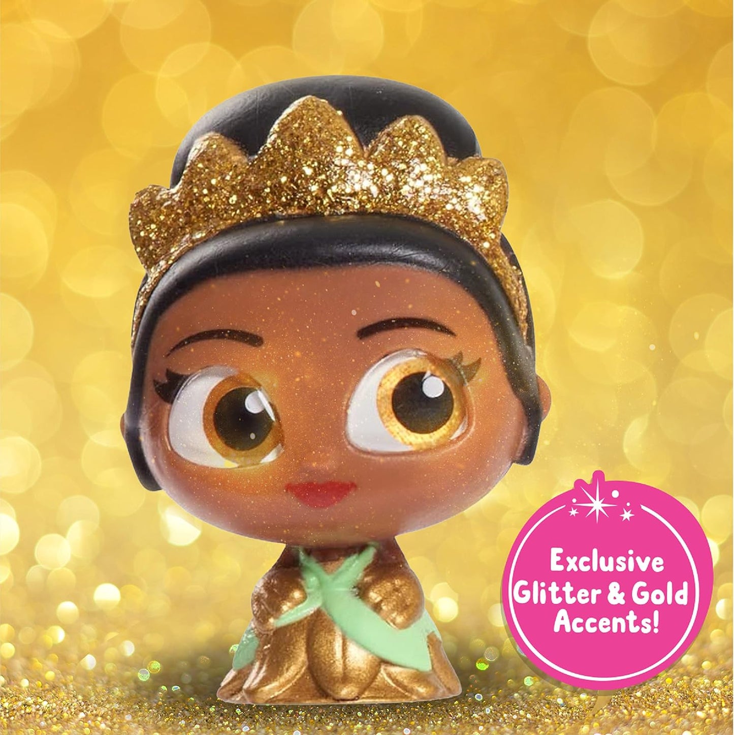Disney Doorables Glitter and Gold Princess Collection Peek 8 Blind Bag Inspired Figures