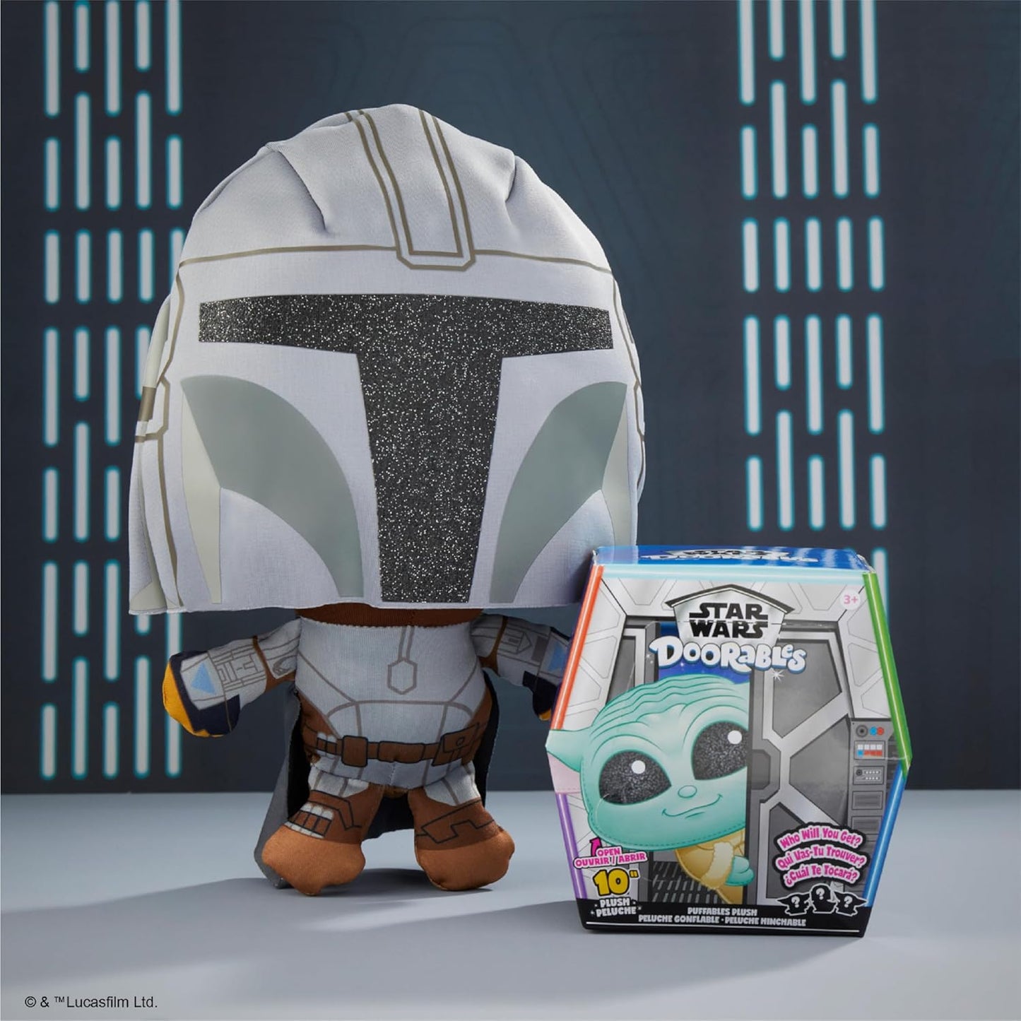 Just Play Star WarsTM Doorables Puffables Plush