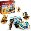 LEGO NINJAGO Zane's Dragon Power Spinjitzu Race Car 71791 Building Toy Set Features a