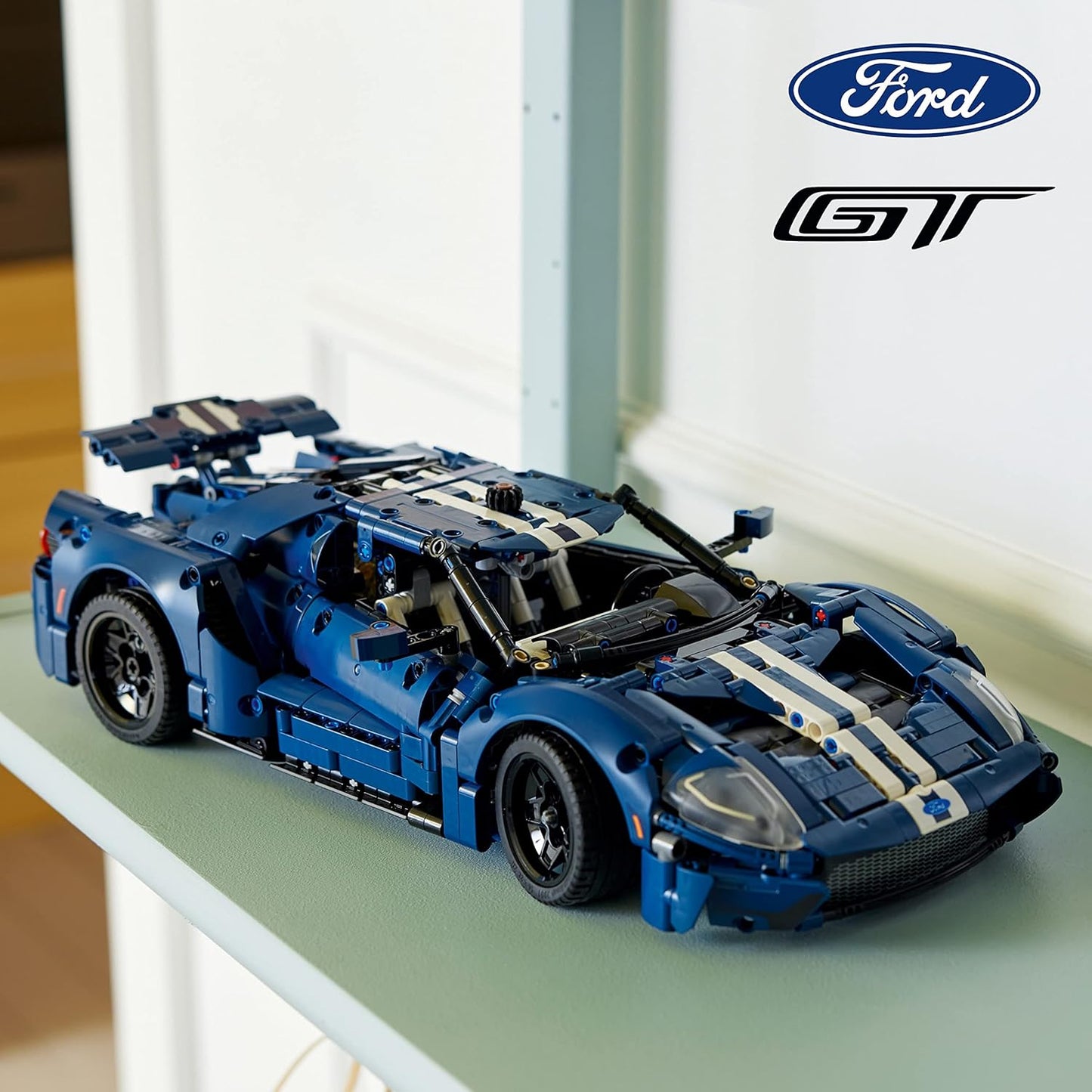 LEGO Technic 2022 Ford GT 42154 Car Model Kit to Build Set 112 Scale Supercar with
