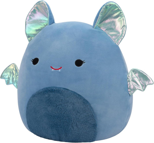 Squishmallows Original 14-Inch Este Muted Blue Bat - Official Jazwares Plush Large