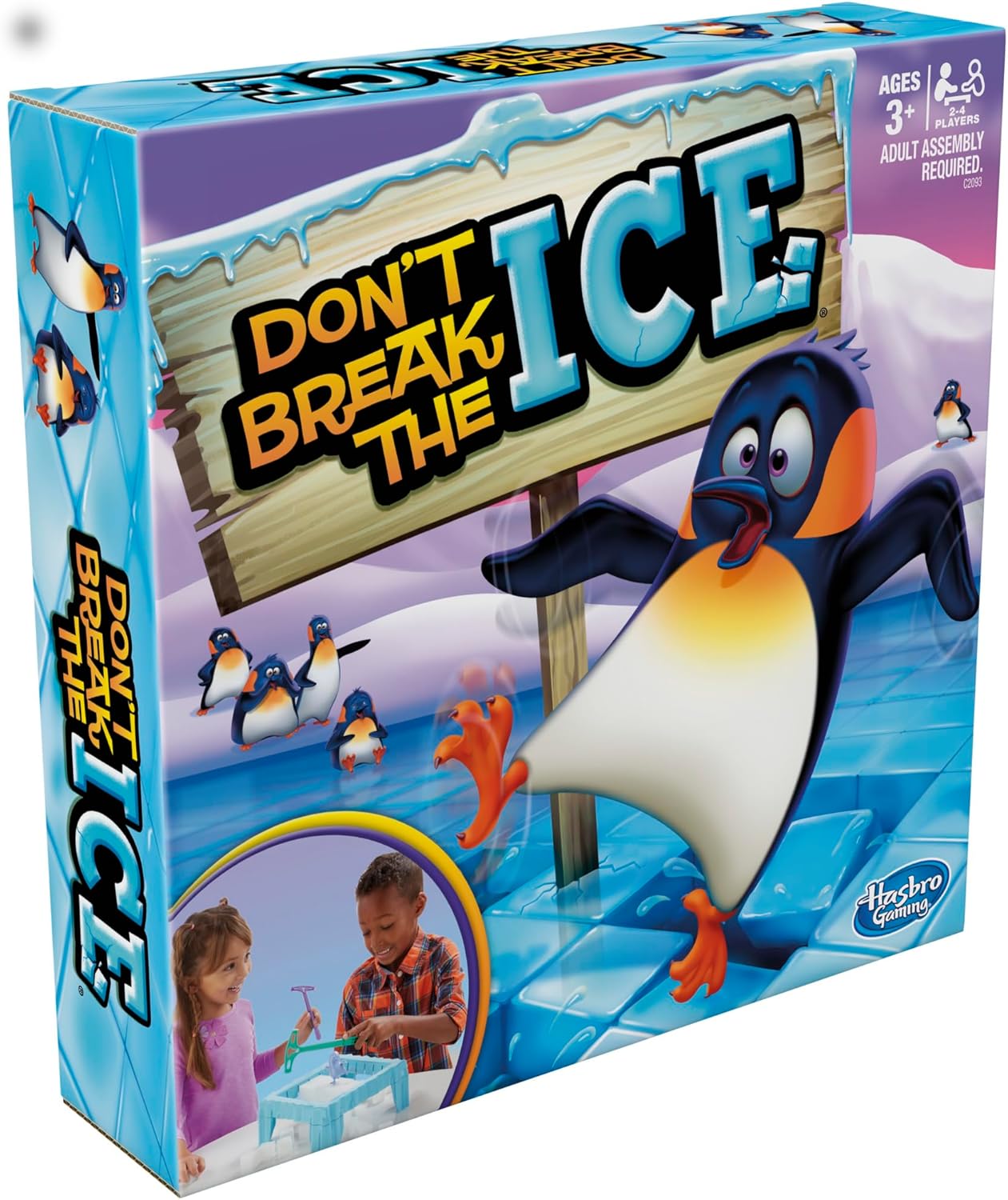 Hasbro Gaming Don't Break The Ice Preschool Game Board for