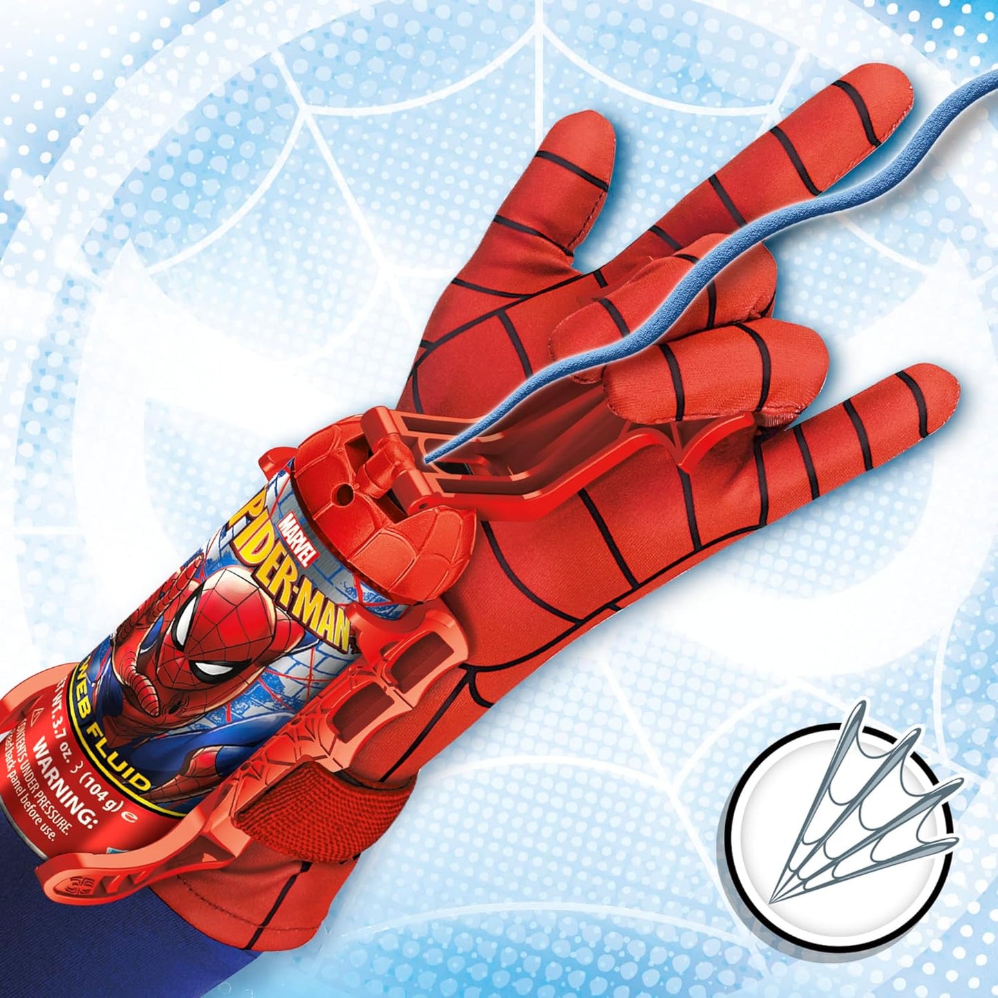 Marvel Spider-Man Super Web Slinger 2-In-1 Shoots Webs or Water Web Shooter Toy Role-Play