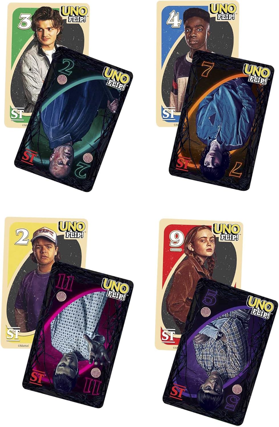 Mattel Games Mattel UNO Flip Stranger Things Card Game