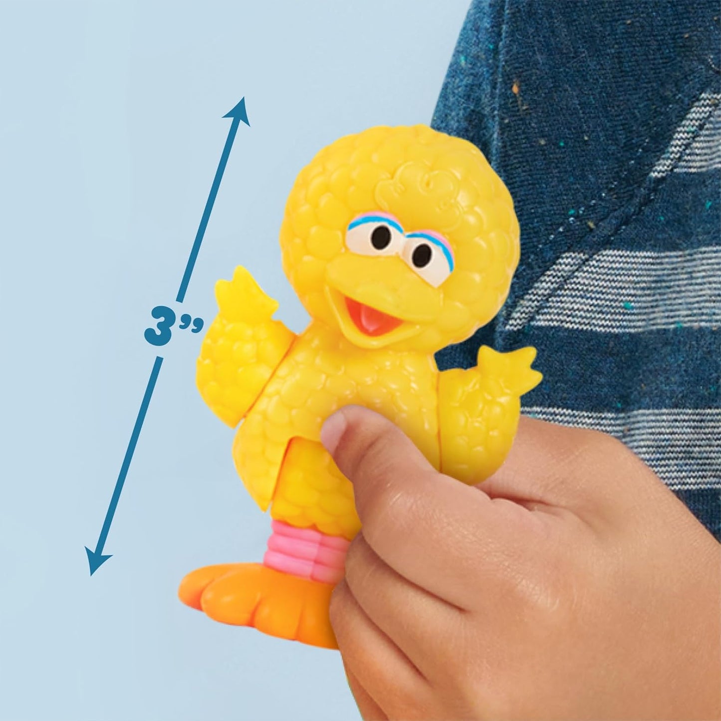 Just Play Sesame Street Neighborhood Friends 7-piece Poseable Figurines for Ages 2 Up by