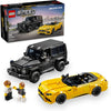 LEGO Speed Champions Mercedes-AMG G 63 Mercedes-AMG SL 63 F1 Toy Car Formula 1 Vehicle Set for 2 Building Set