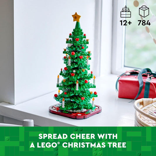 LEGO Christmas Tree - Building for Boys Girls Ages 12 - Mini Christmas Tree Decorations