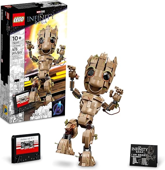 Lego Marvel I am Groot 76217 Building Toy Set - Action Figure from The Guardians of The
