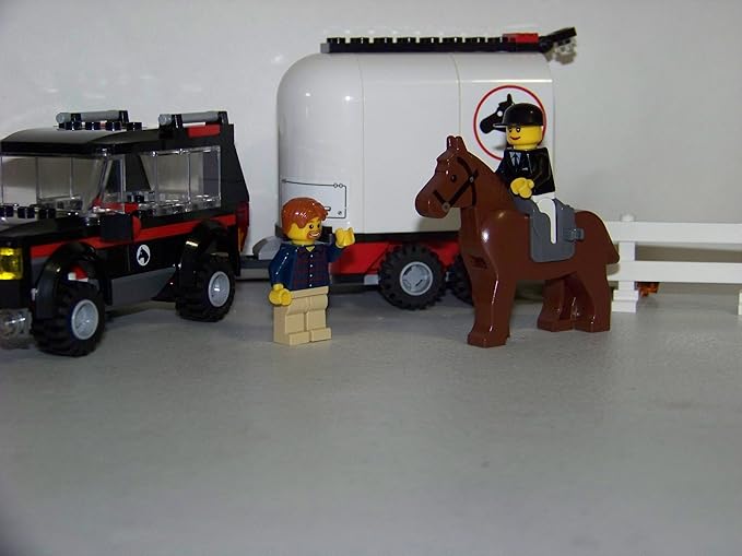 Lego City Limited Edition Set 7635 4WD With Horse Trailer