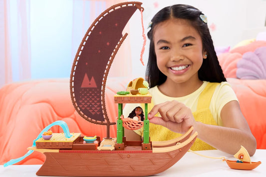Mattel Disney Moana 2 Moana's Adventure Canoe