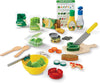 Melissa & Doug Melissa Doug Slice and Toss Salad - 52 Wooden and Felt Pieces Green -