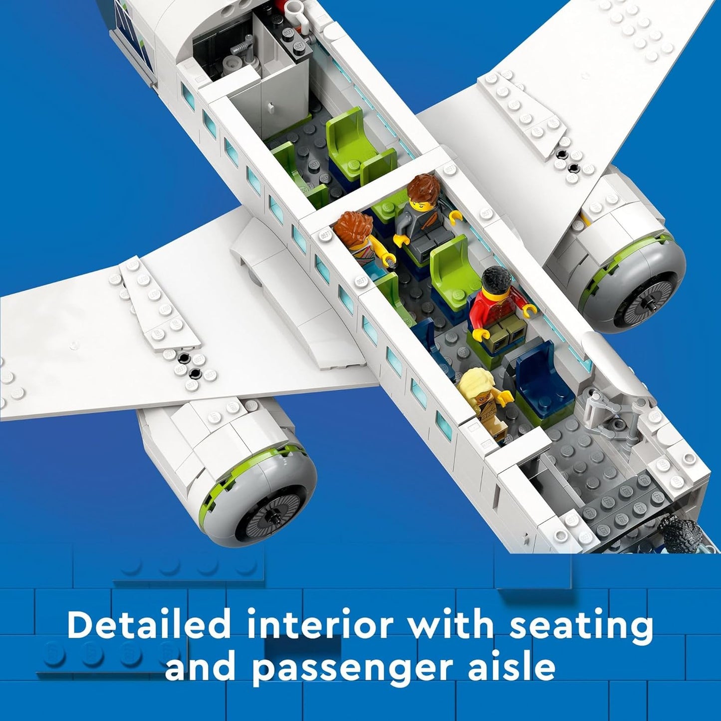 LEGO City Passenger Airplane Toy - Building Set