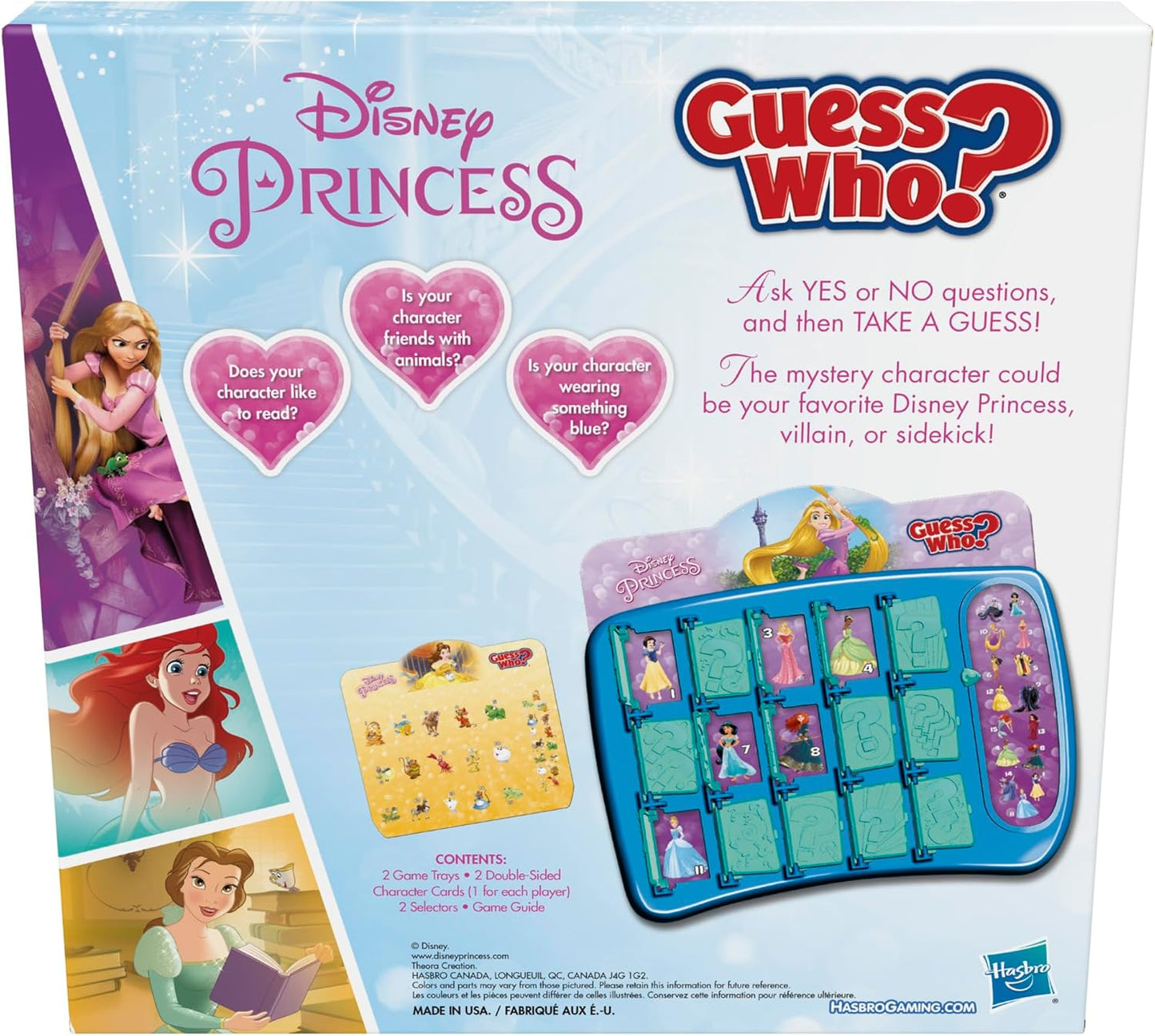Hasbro Gaming Guess Who Disney Princess Edition Board Game