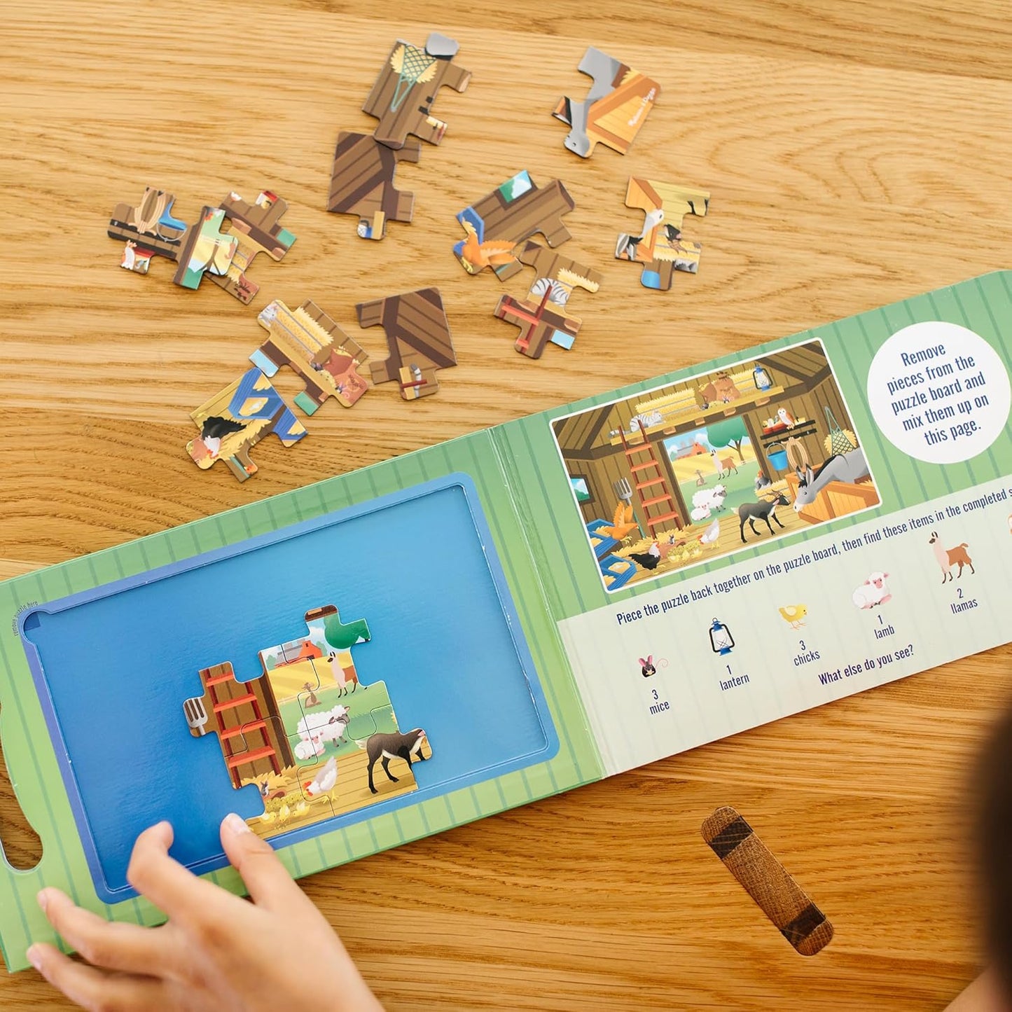 Melissa & Doug Melissa Doug Take-Along Magnetic Jigsaw Puzzle