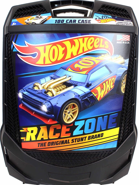 Tara Toys Hot Wheels 100 Car Rolling Storage Case