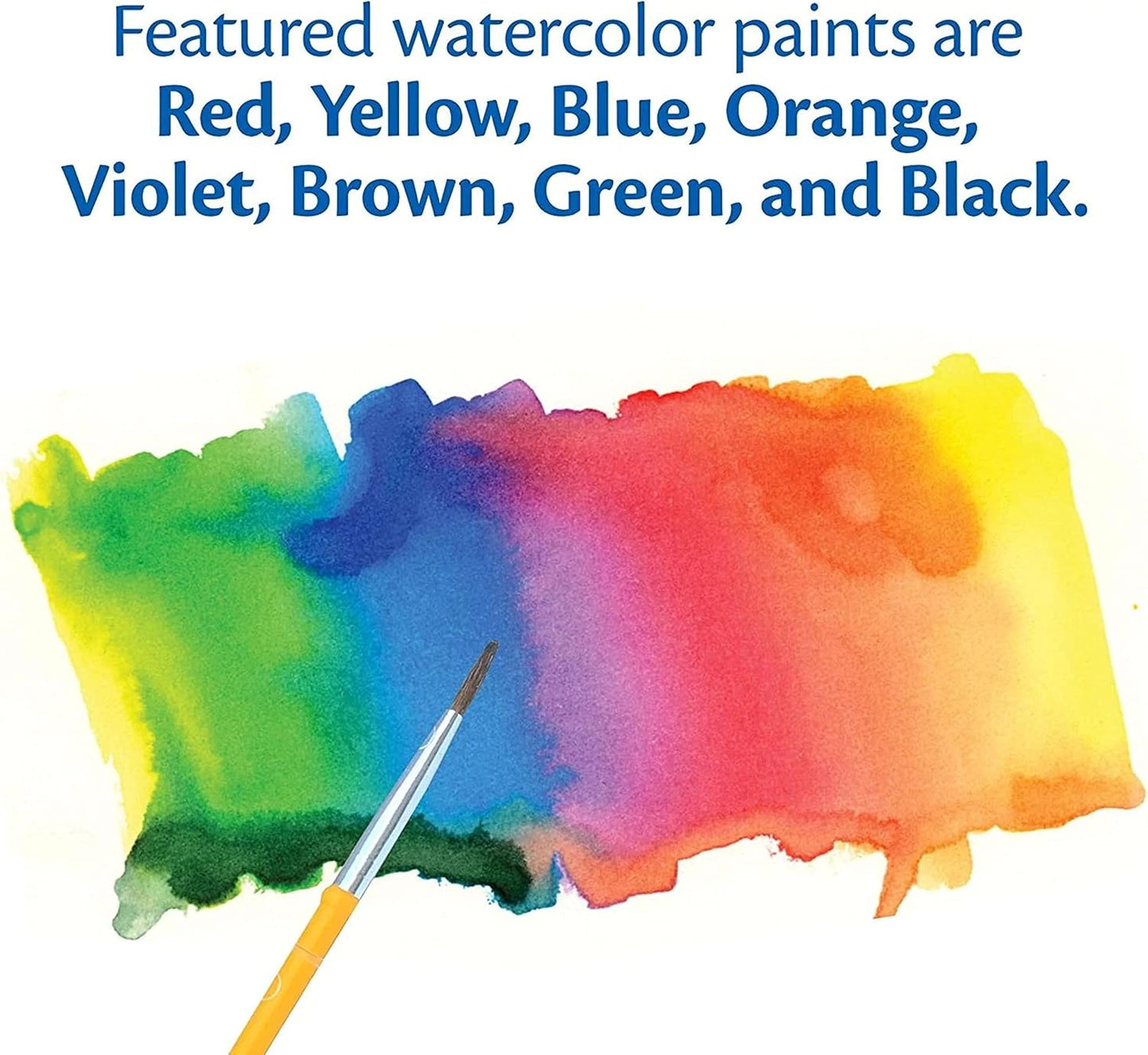 Crayola Washable Watercolor Paint Sets for 12ct Bulk Arts Crafts Supplies 8 Paint Colors