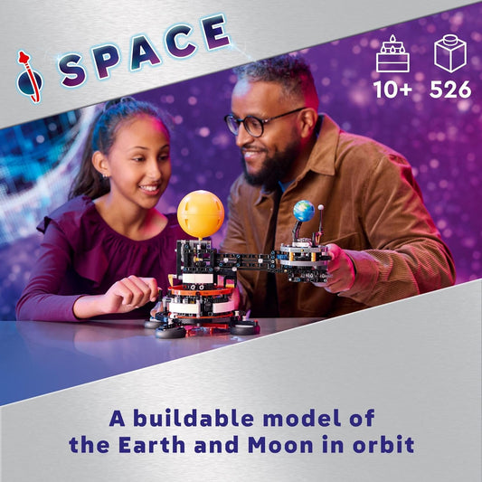 LEGO Technic Planet Earth and Moon in Orbit Building Set