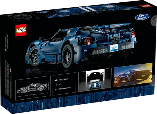 LEGO Technic 2022 Ford GT 42154 Car Model Kit to Build Set 112 Scale Supercar with