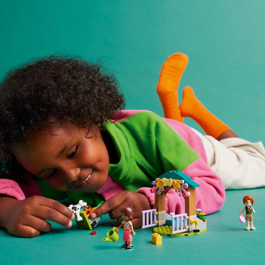 LEGO Friends Autumn's Baby Cow Shed Farm Animal Toy Playset