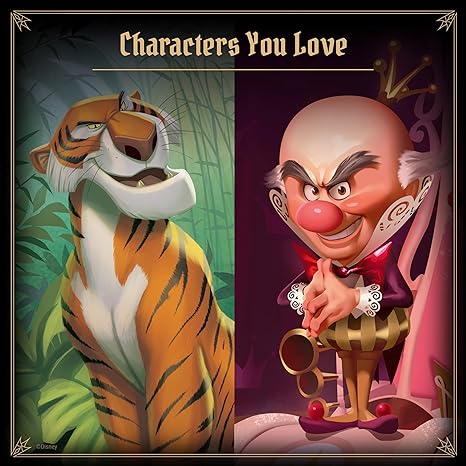 Ravensburger Disney Villainous Sugar and Spite Family Strategy Board and Card Game