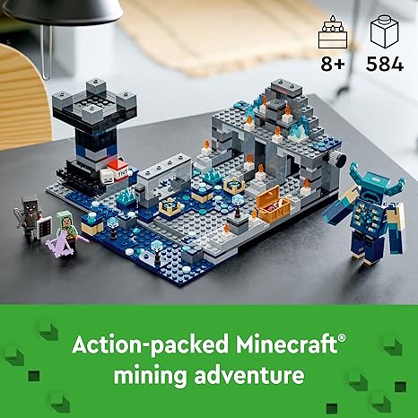 LEGO Minecraft The Deep Dark Battle Set 21246 Biome Adventure Toy Ancient City with