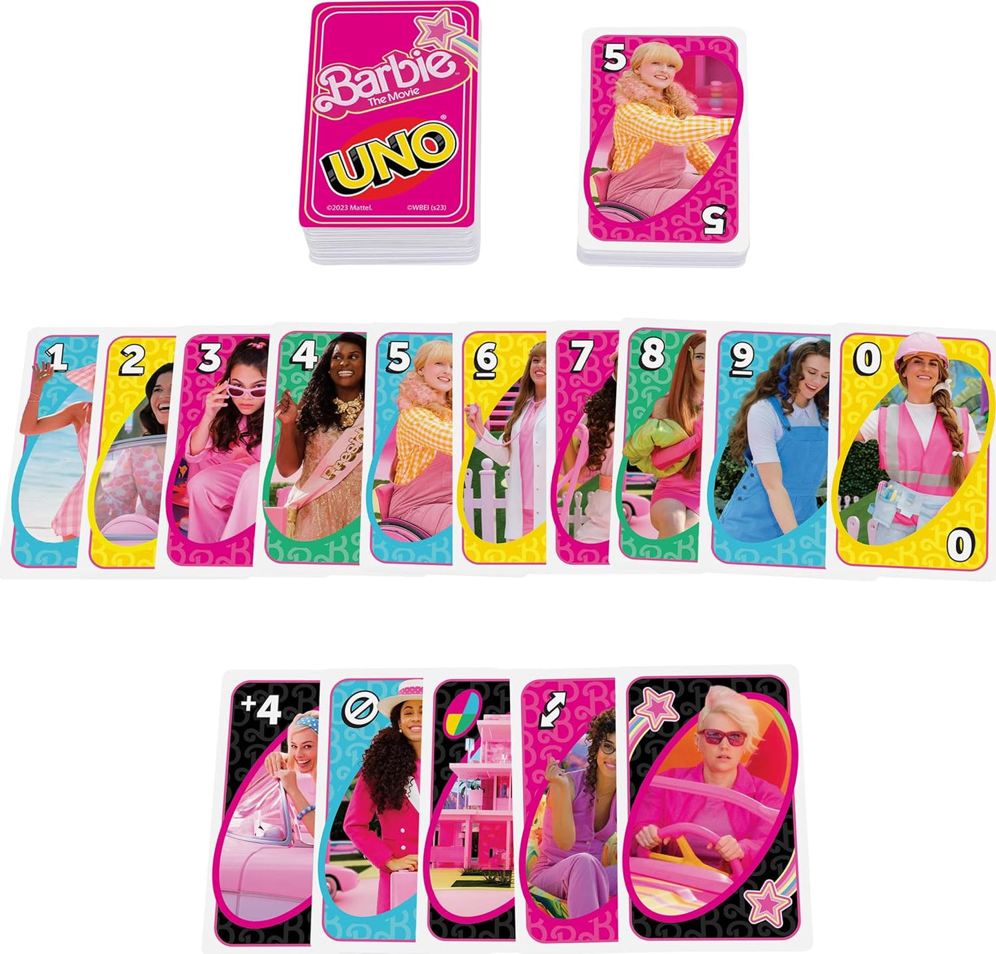 Mattel Games Mattel UNO Barbie The Movie Card Game