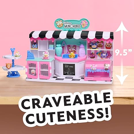 Just Play Disney Munchlings Mini Munch Bakery 25-Piece Color Change Figure Playset