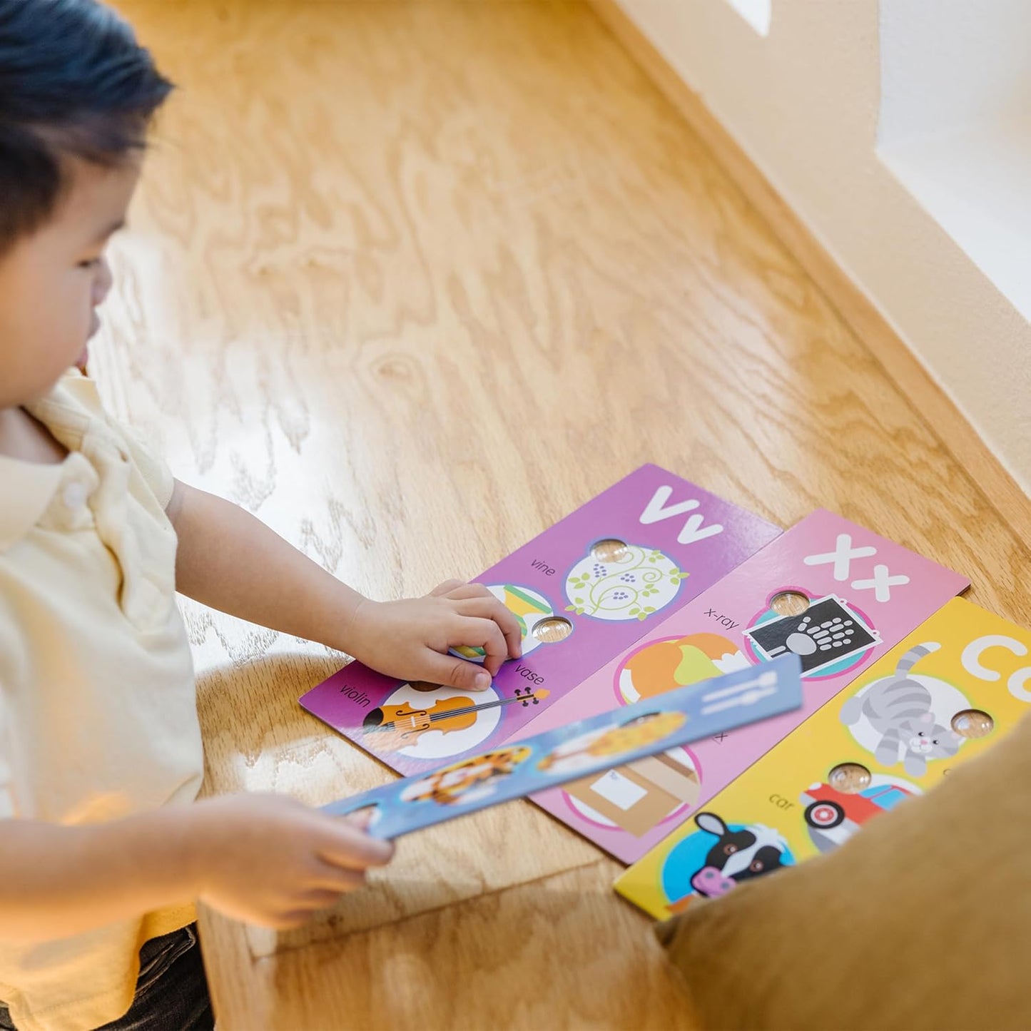 Melissa & Doug Melissa Doug Poke-a-Dot Alphabet Learning Cards - Interactive