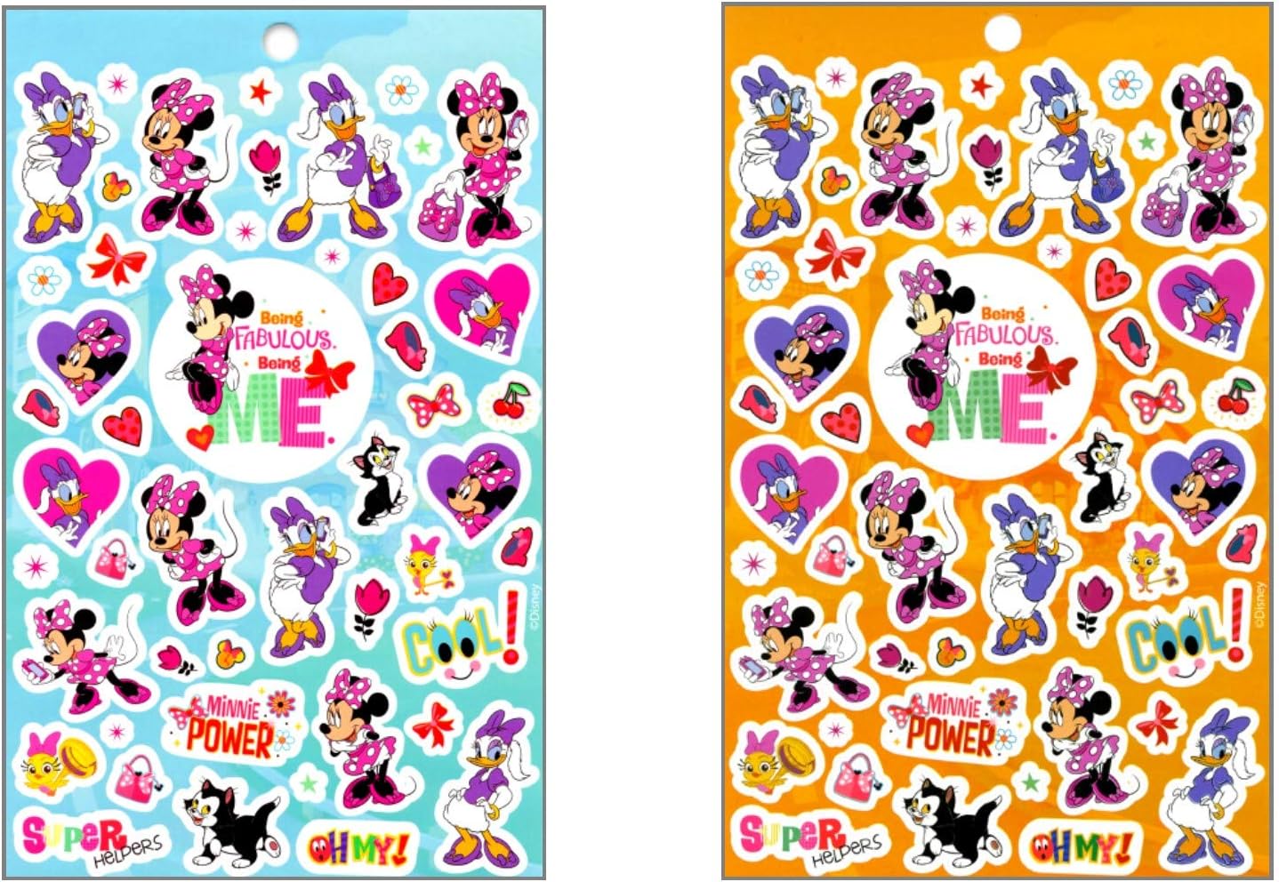 Disney Mickey Mouse Sticker Pad and Minnie Mouse Sticker Pad Set Over 400 total