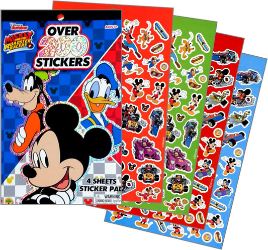 Disney Mickey Mouse Sticker Pad and Minnie Mouse Sticker Pad Set Over 400 total