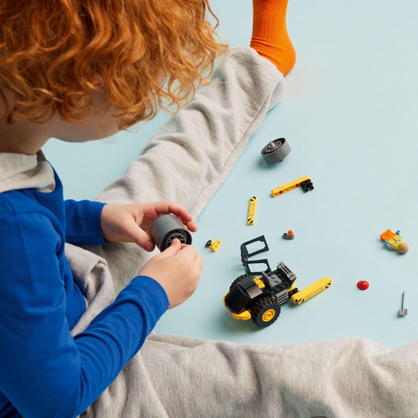 LEGO City Construction Steamroller Toy Playset